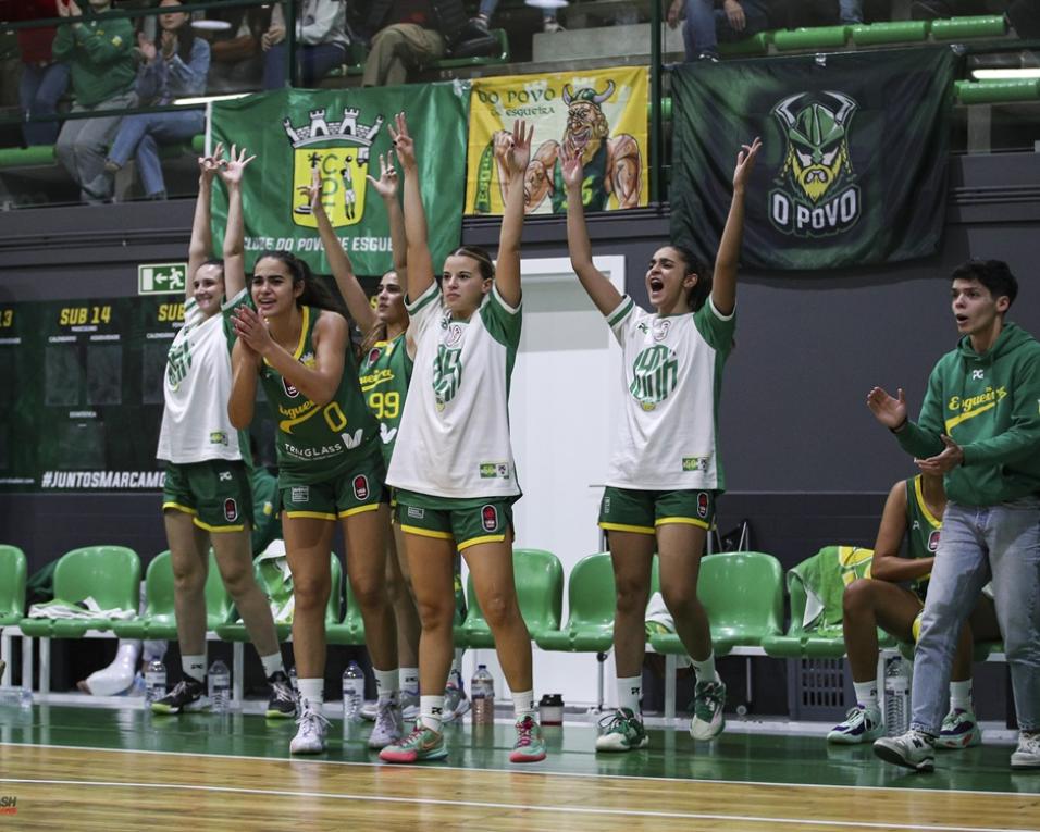 Basquetebol: Esgueira apurado para os quartos de final da Taça de Portugal feminina.