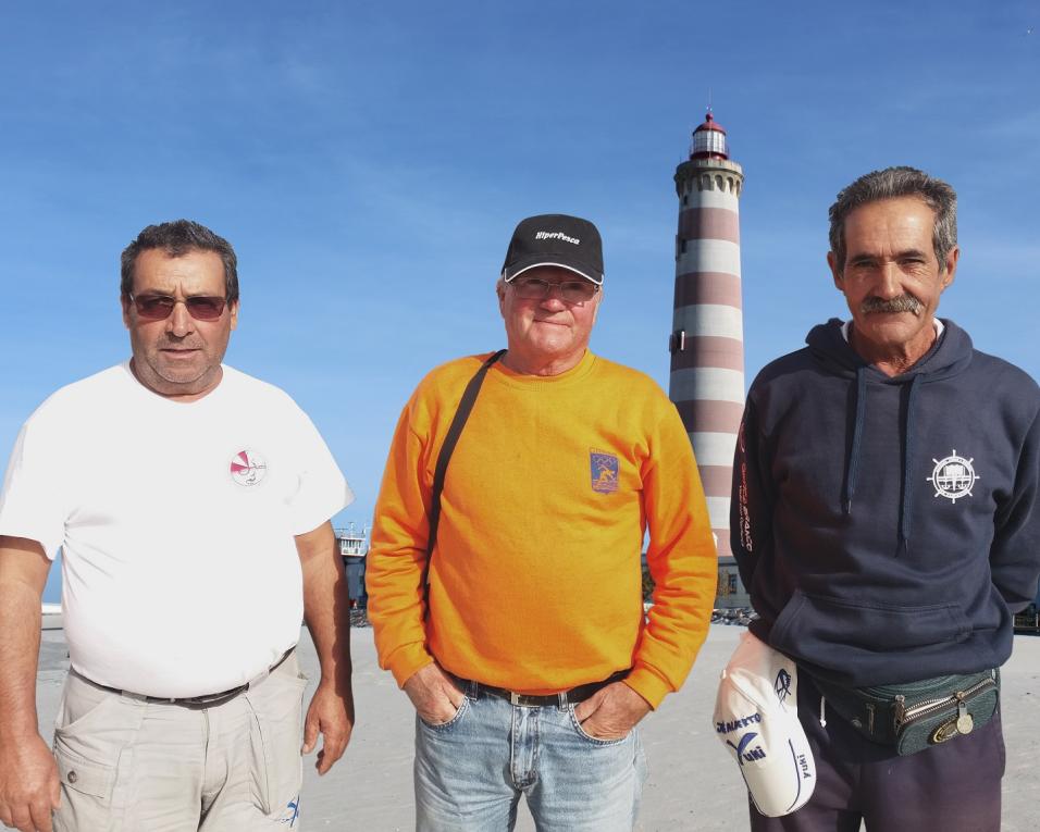 Pesca Desportiva: Veteranos dão cartas no mar da Praia da Barra.