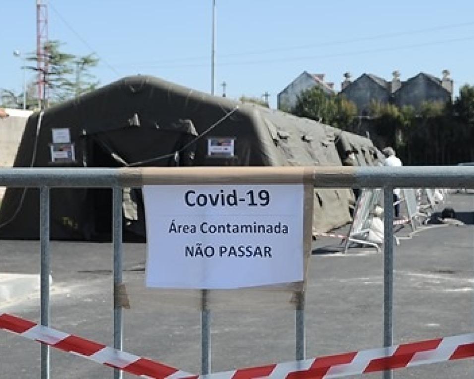 Unidade Covid-19 do Centro de Saúde de Aveiro activa.