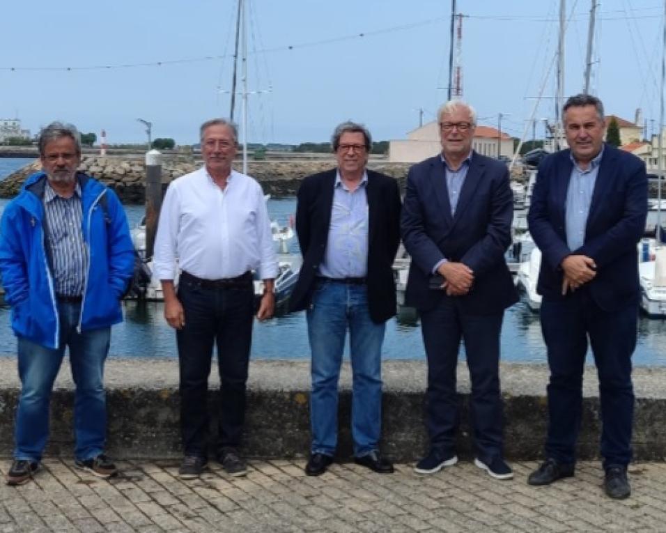 Deputado do 'CHEGA' esteve reunido com representantes do 'MARIA' na Gafanha da Nazaré.