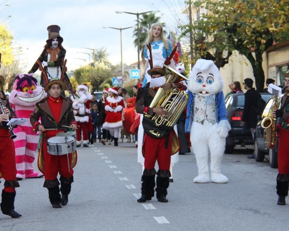 Magia do Natal também chega a Anadia.