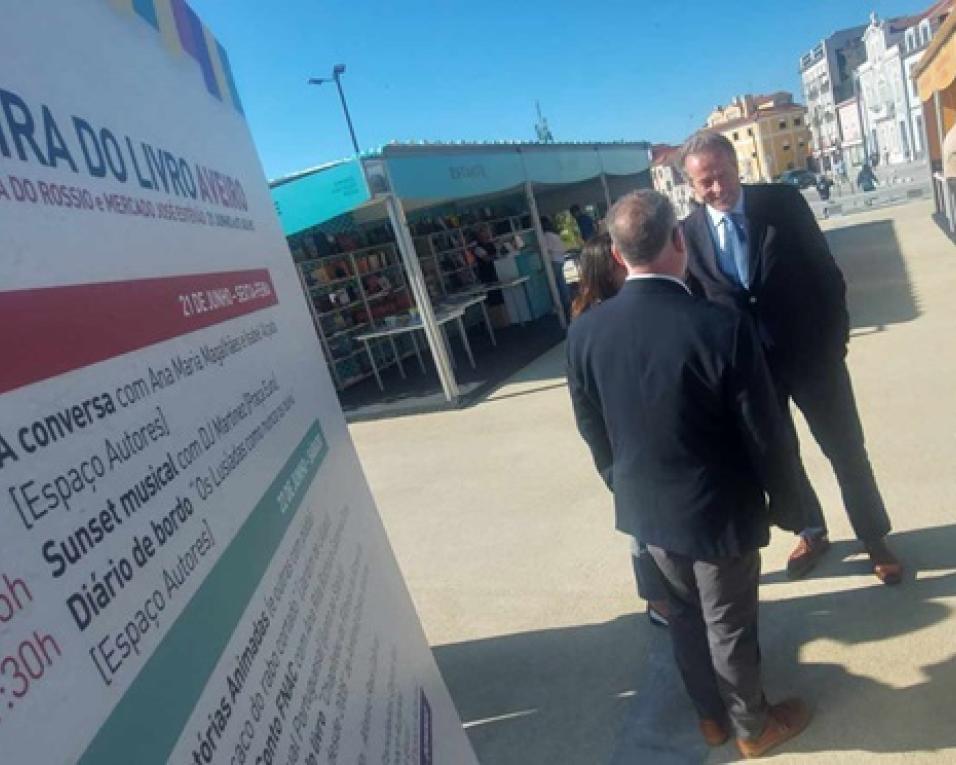 Aveiro: Feira do Livro embalada pela Capital da Cultura quer continuar a crescer nos próximos anos.