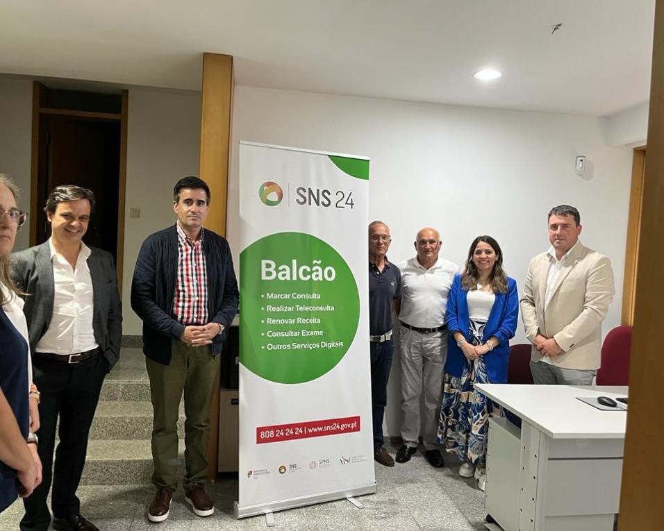 Primeiro Balcão SNS24 instalado no Concelho de Sever do Vouga.