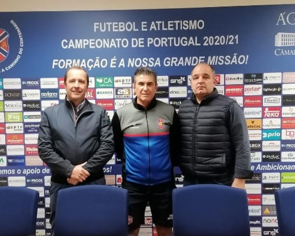 Elite: Fernando Pereira é o novo treinador do Águeda.