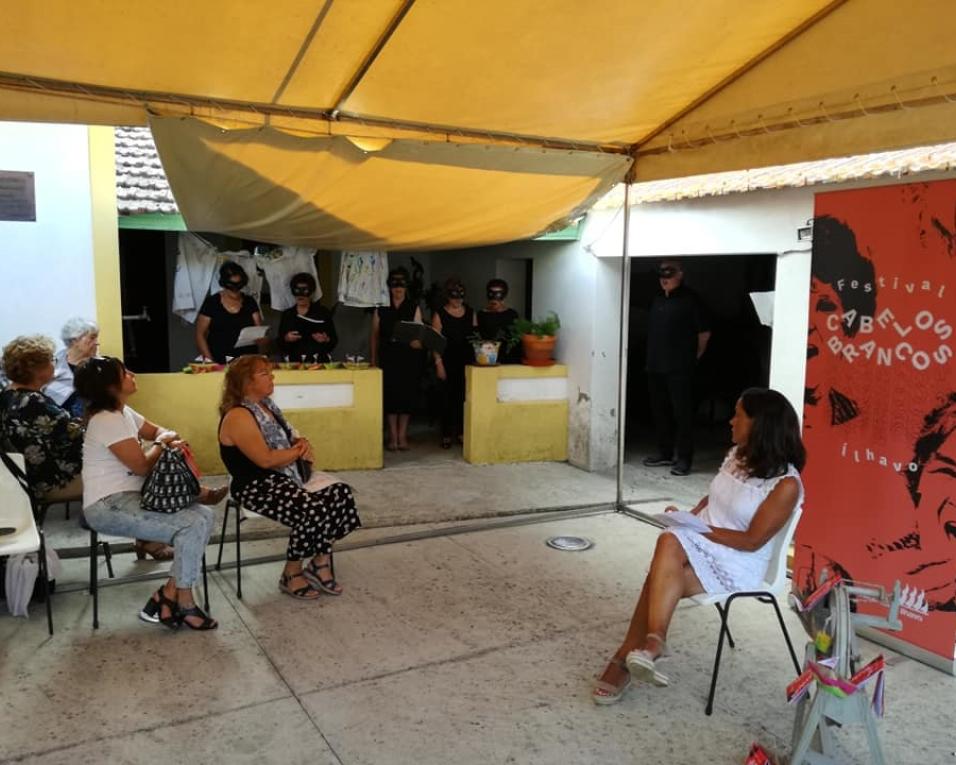 Mulher de Ílhavo em destaque na programação do Festival Cabelos Brancos.