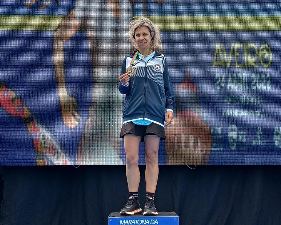 Atletismo: Filomena Trindade ganha Maratona na categoria F60.