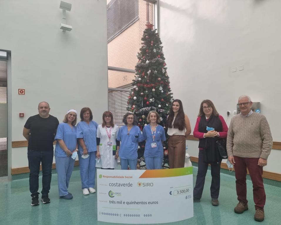 Vagos: Projeto de responsabilidade social apoia Hospital Pediátrico de Coimbra.