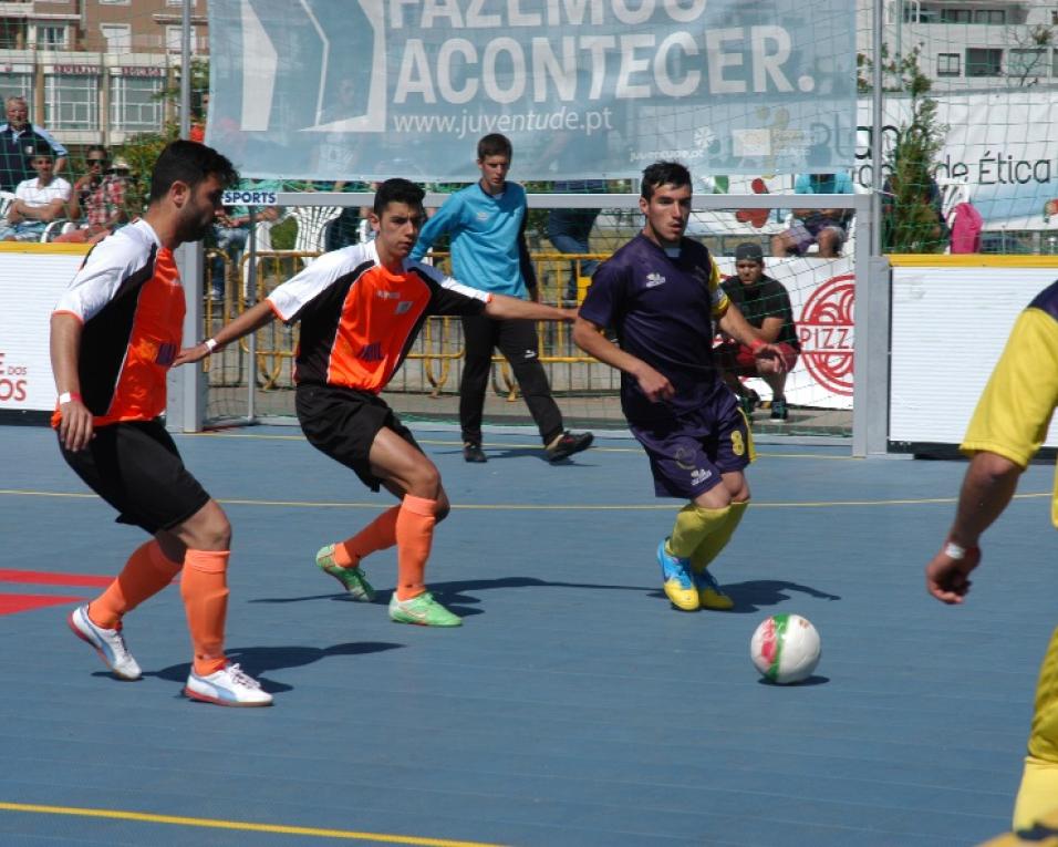 Futebol de Rua com eliminatória em Aveiro.