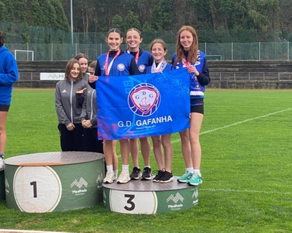 gafanha garante pódios no distrital sub20 de atletismo