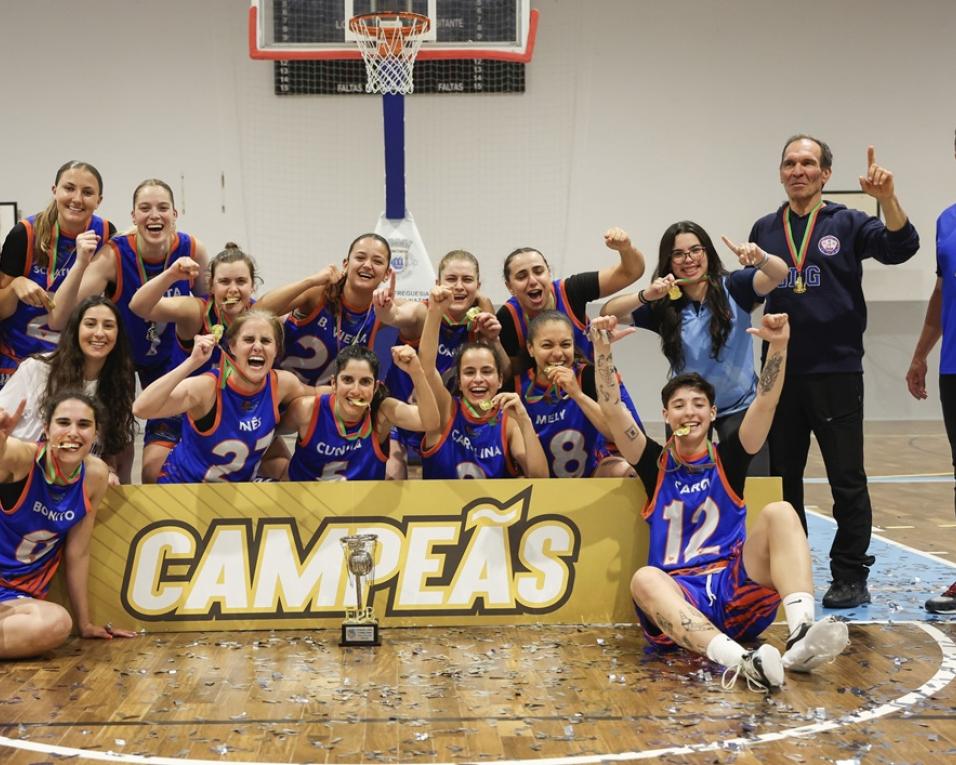 gafanha sagra-se campeao da II divisao de basquetebol feminino