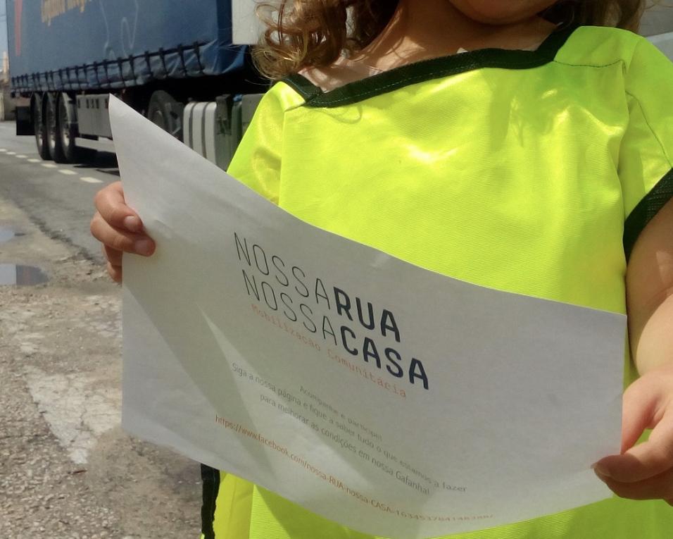 Nossa Rua Nossa Casa volta à estrada em defesa de medidas de segurança na Gafanha de Aquém. Nossa Rua Nossa Casa volta à estrada em defesa de medidas de segurança na Gafanha de Aquém.