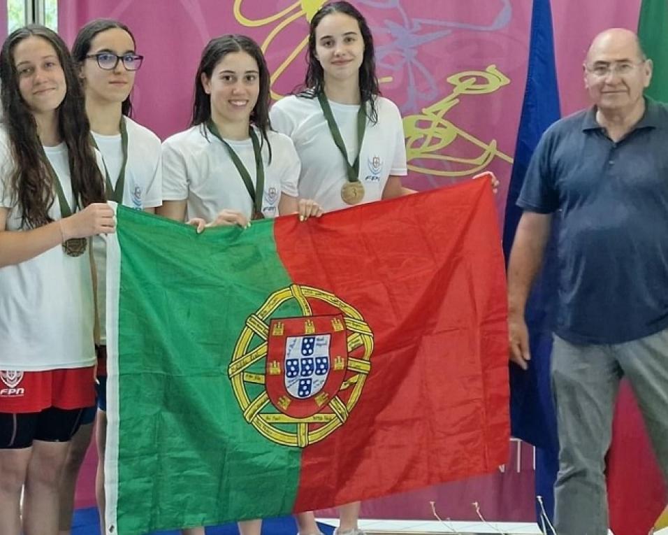 Competições de natação com CAPGE em Espanha e Galitos em Coimbra.