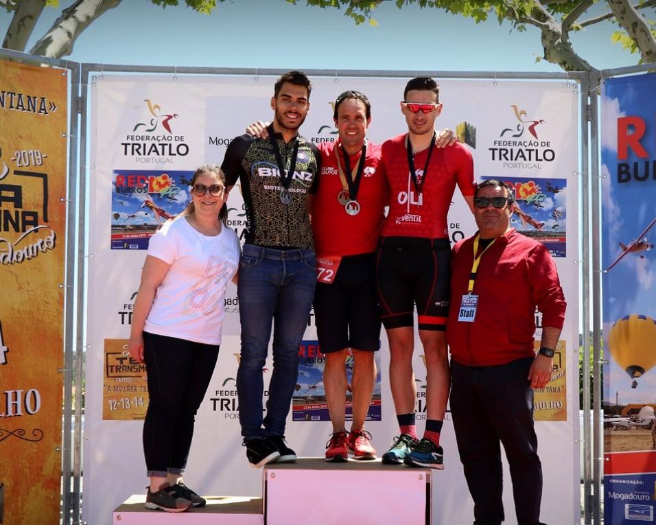 Galitos domina pódio de triatlo sprint em prova de promoção em Mogadouro.