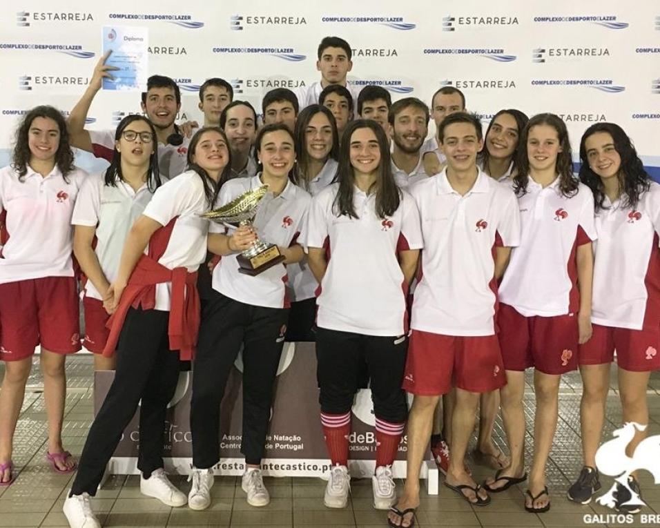 Natação: Galitos conquistou a Taça da Associação de Natação Centro Norte de Portugal.