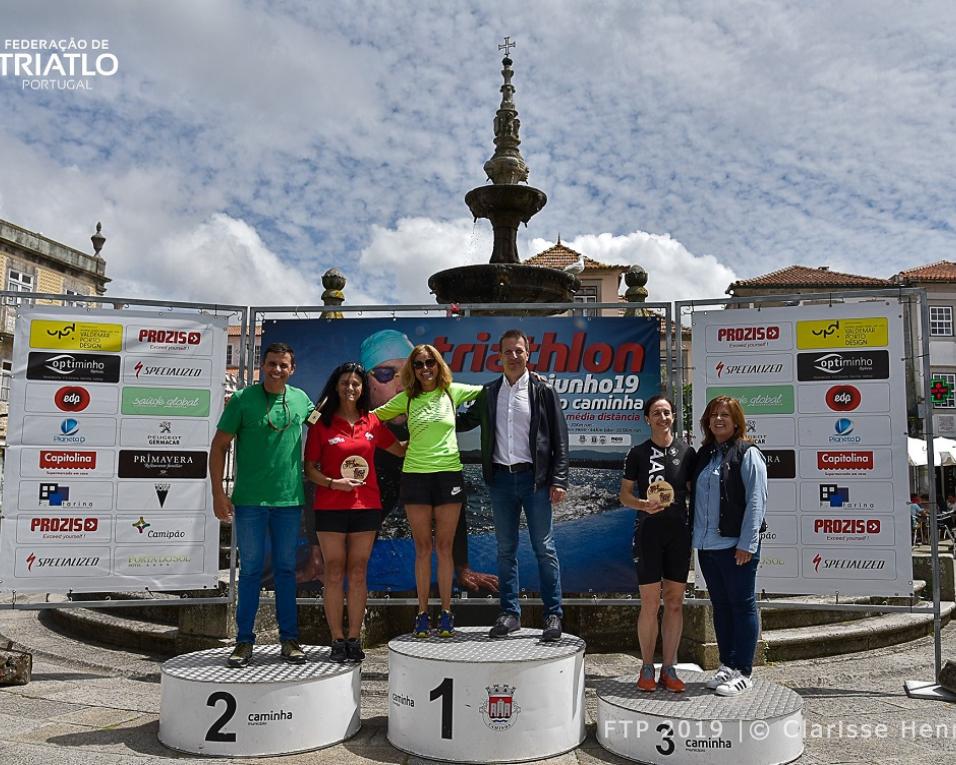 Rosa Rodrigues, do Galitos, é Vice-campeã Ibérica de Triatlo Média Distância.