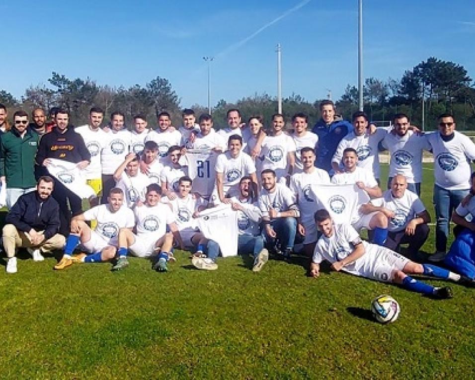Futebol: Gafanha faz a festa da subida à I divisão distrital.