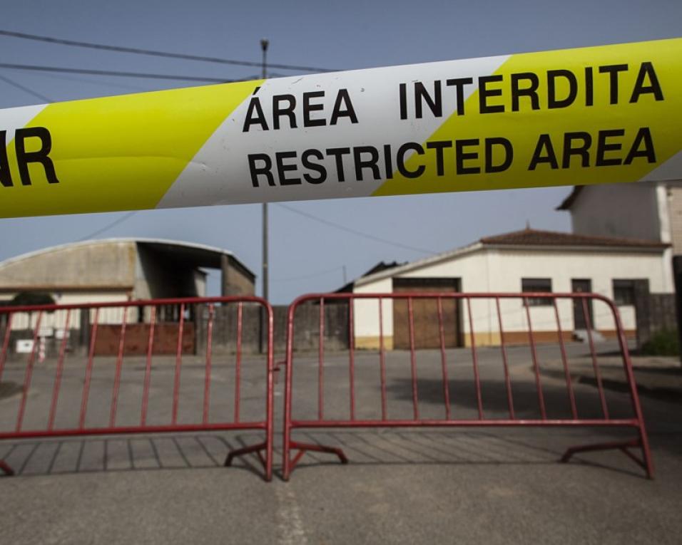 Pandemia: Muitas pessoas continuam a tentar furar a cerca sanitária em Ovar.