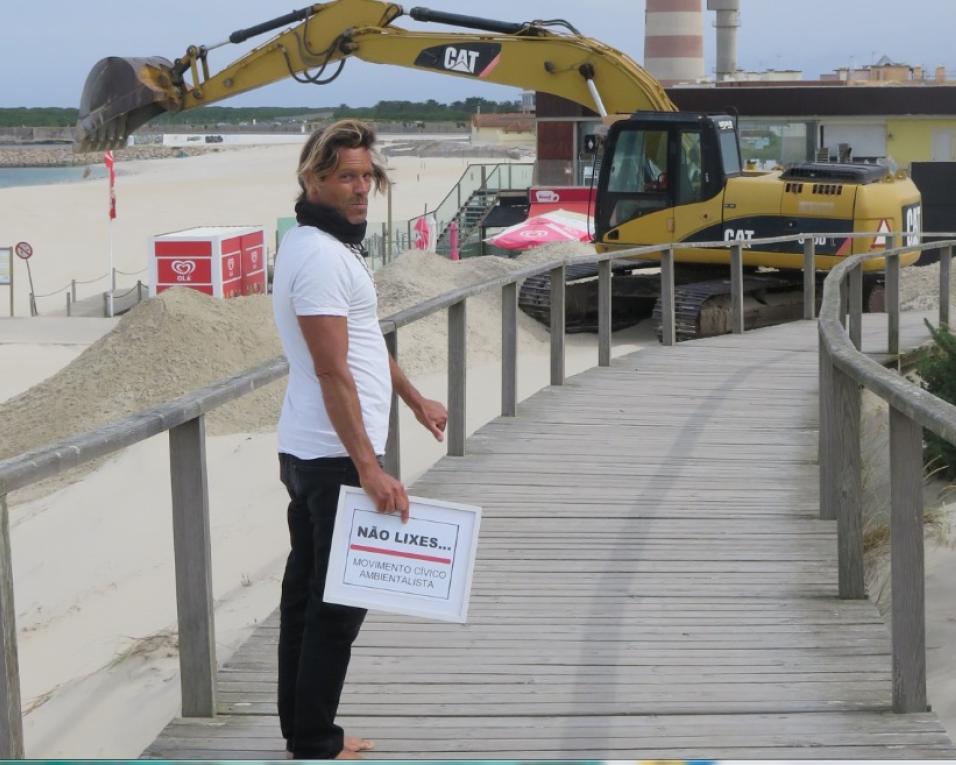 Câmara de Ílhavo suspende limpeza dos Passadiços na Praia da Barra.