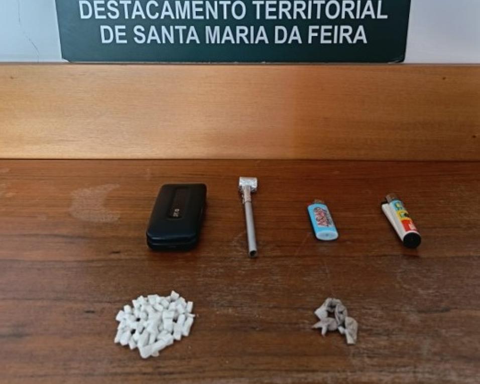 gnr deteve suspeito de trafico de droga