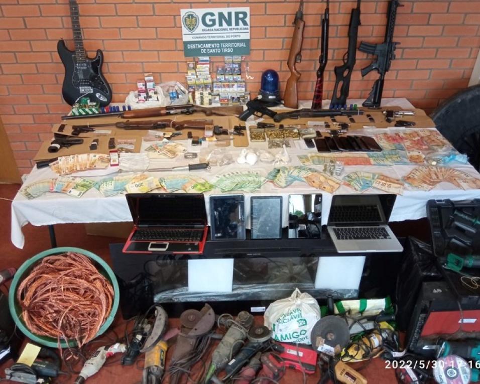 Megaoperação da GNR termina com 19 detenções.