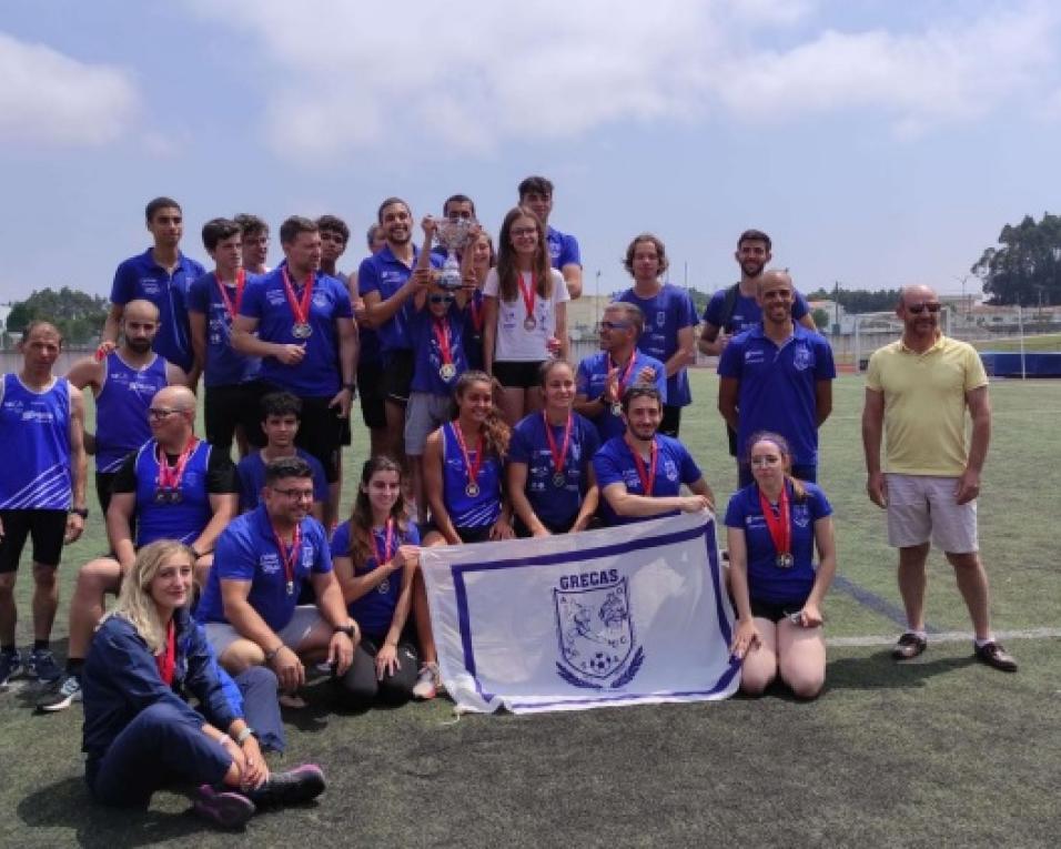 Grecas venceu a Taça Associação de Atletismo de Aveiro.