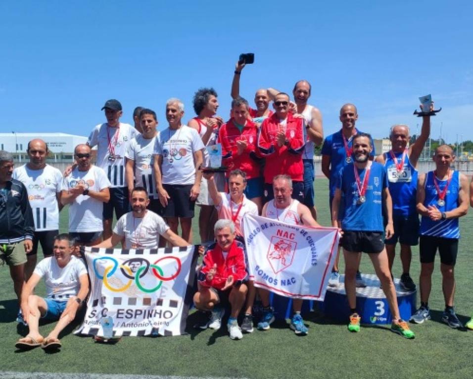 Atletismo: Grecas no pódio do distrital de masters.