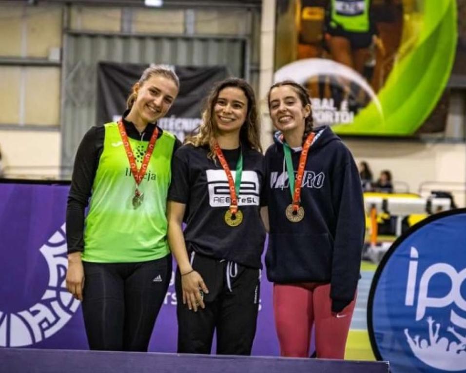 Atletismo: Grecas garante pódios no nacional universitário em pista coberta.