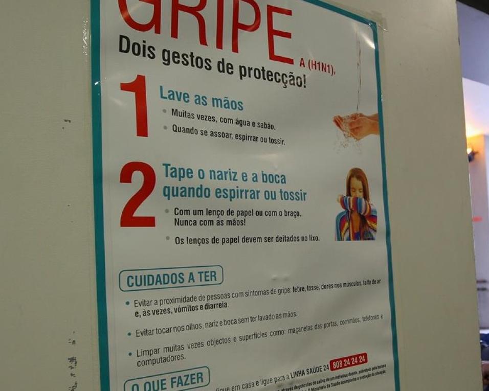 Aveiro: Pico da gripe no distrito ocorreu nos primeiros dias de Janeiro.