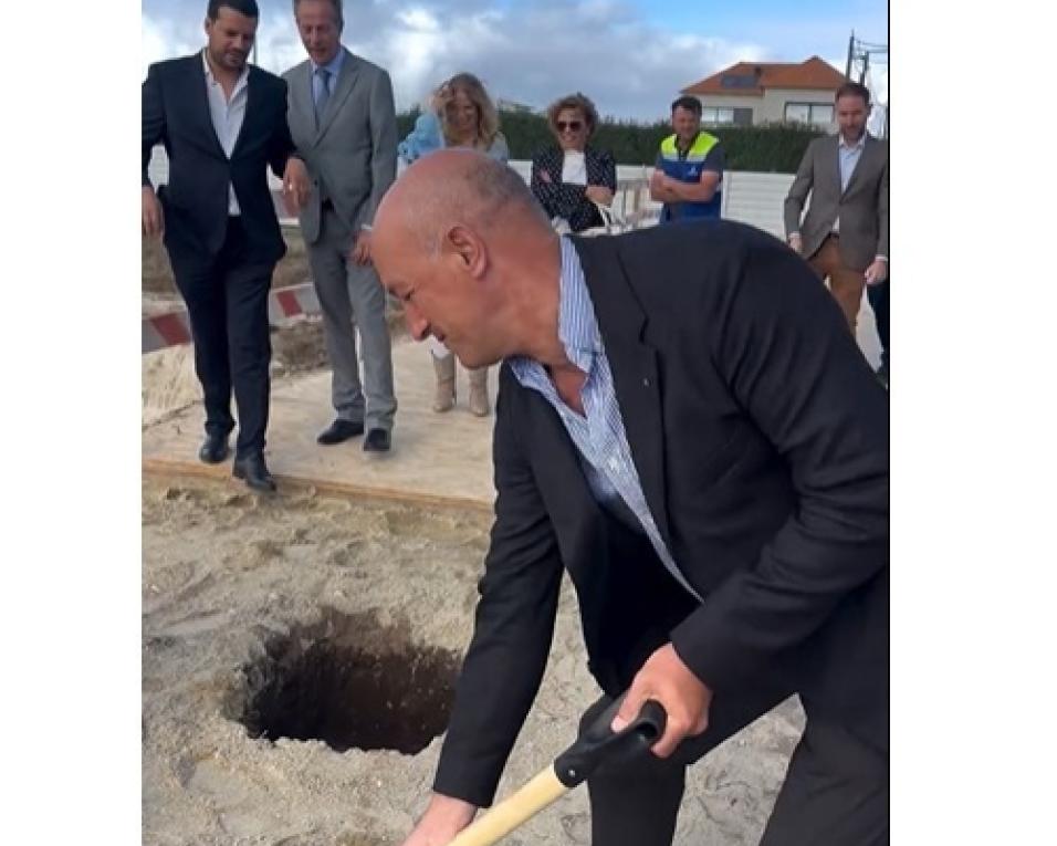 trofa saude lanca primeira pedra de novo hospital
