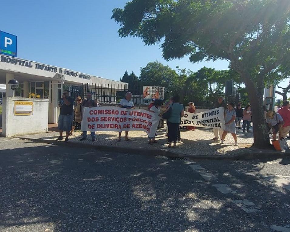 Temos assistido ao desinvestimento na área da saúde. Nos últimos dois anos andamos focados na Covid - Movimento de Utentes.