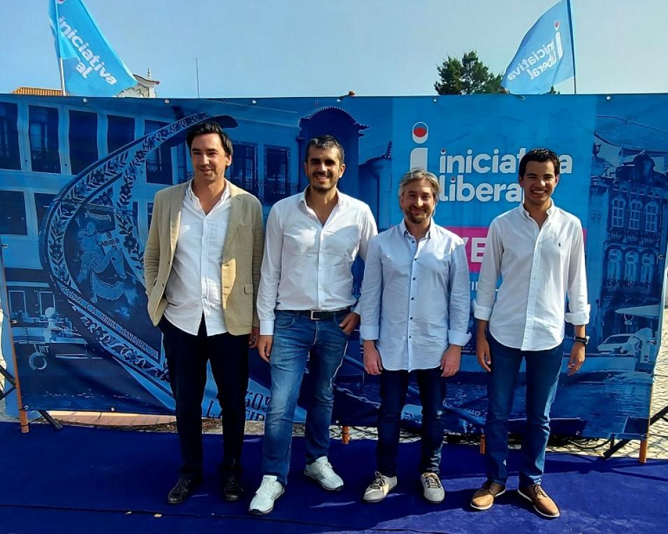 Miguel Gomes afirma alternativa liberal em Aveiro.