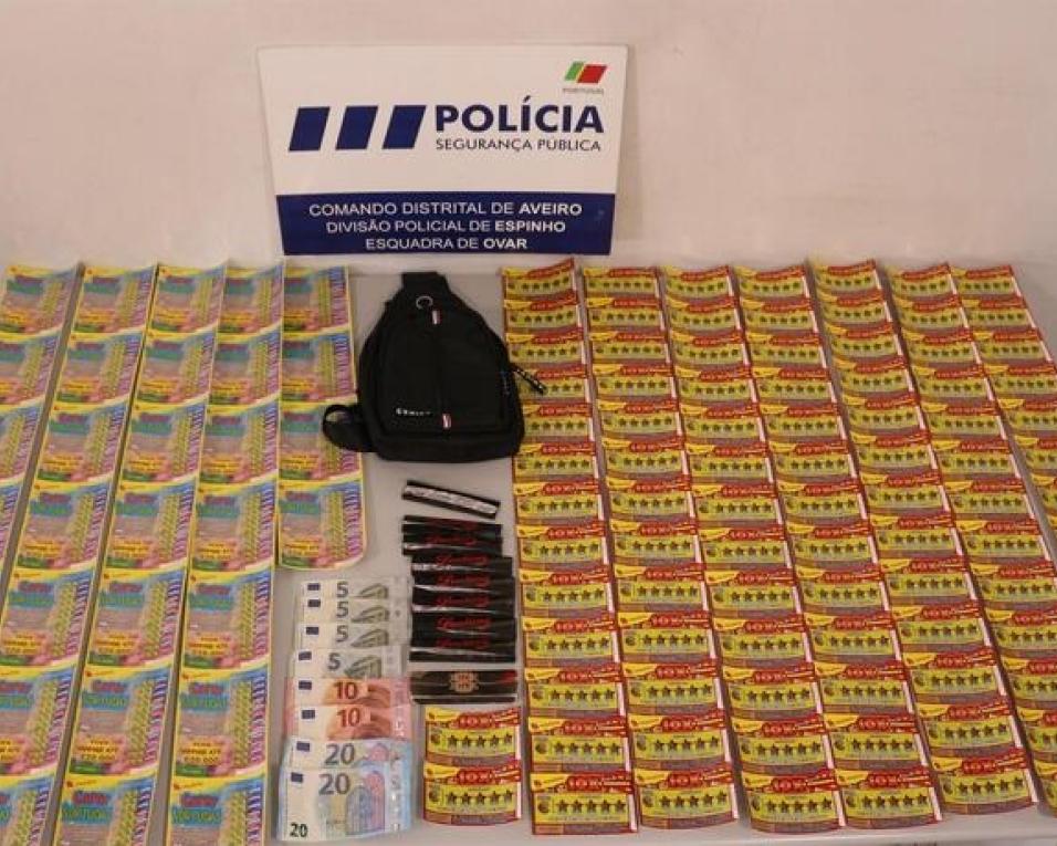 Crime: Foi a Ovar trocar raspadinhas roubadas em Esmoriz mas dono da loja era o mesmo.