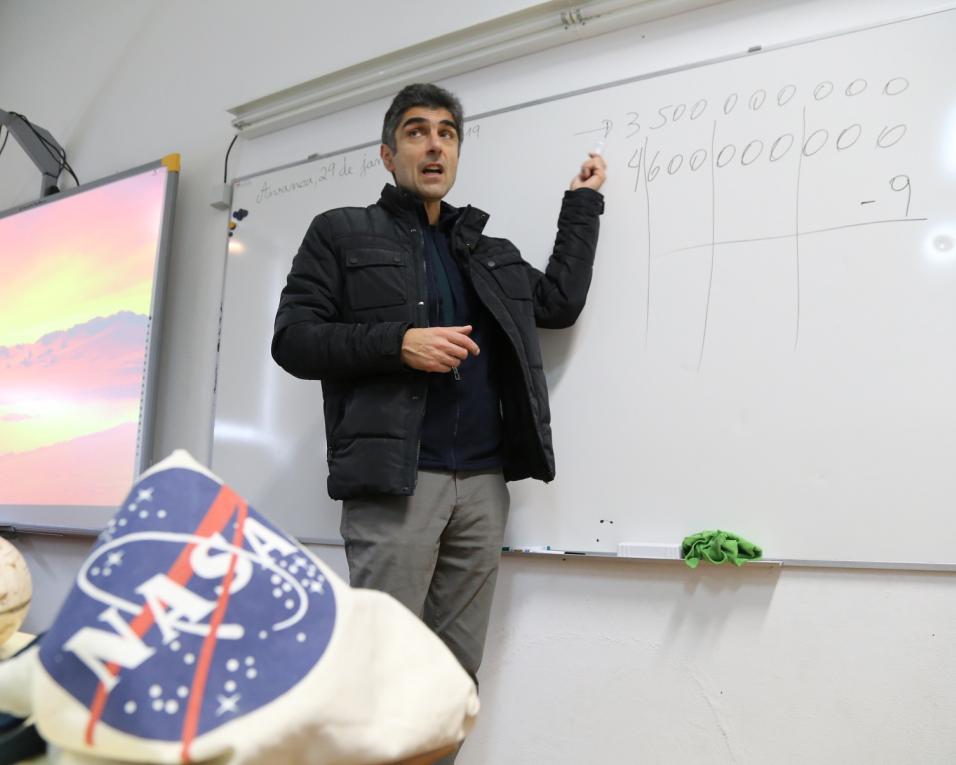 'O nosso vizinho marciano' passou pelas salas de aula de Estarreja.
