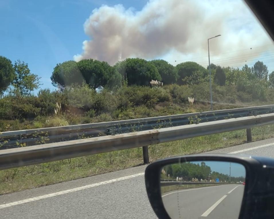incendio em eirol leva ao corte da a1