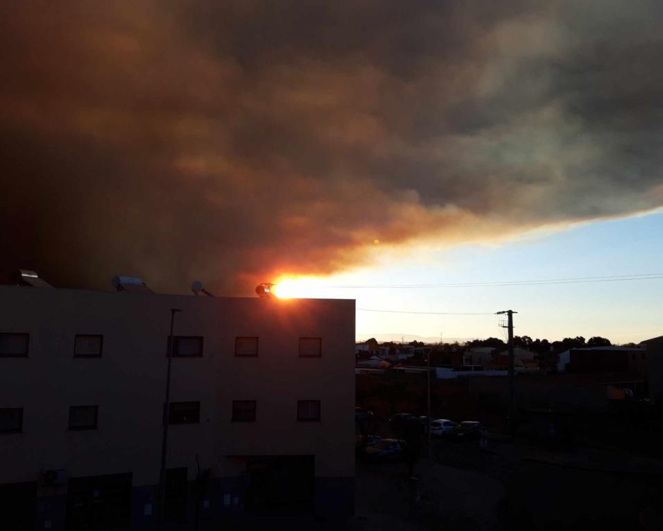 incendios em Oliveira de Azemeis e Sever