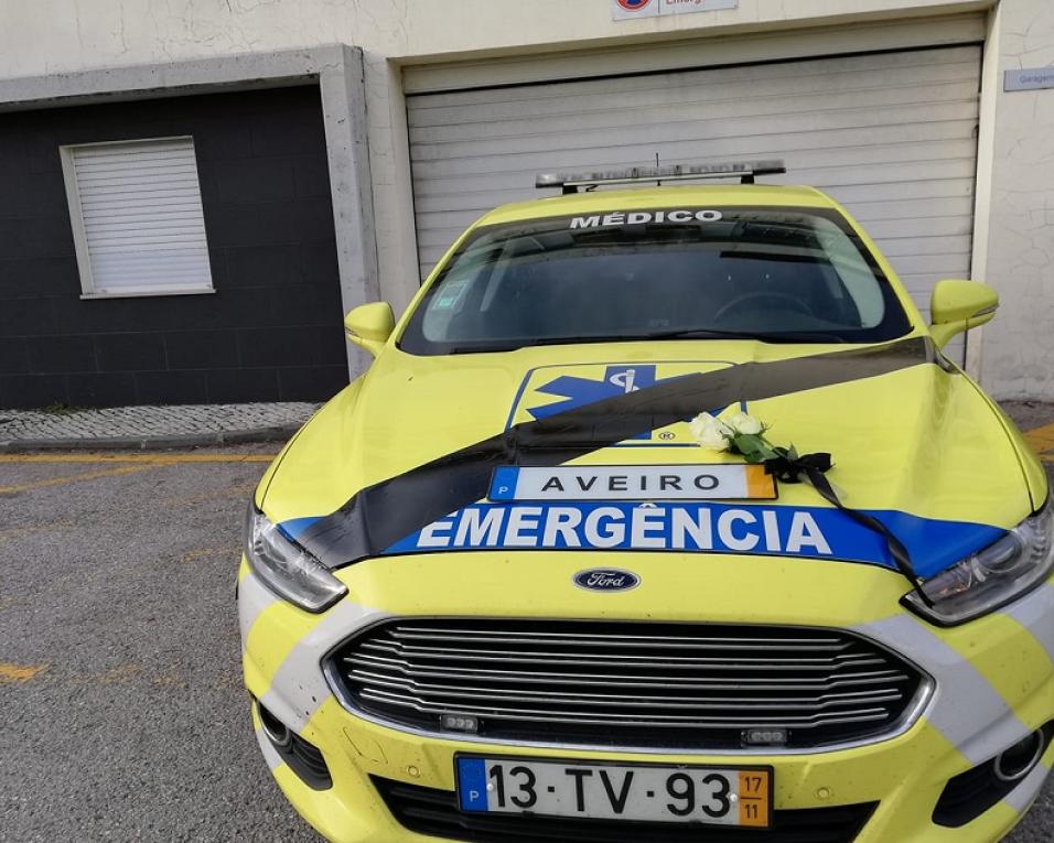 VMER de Aveiro homenageia vítimas de queda de helicóptero do INEM.