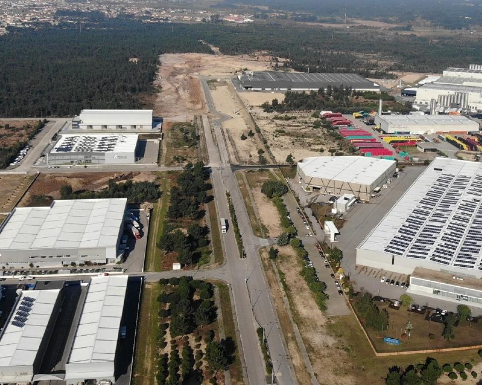 Eco Parque Empresarial continua a crescer. Investimento em curso de 3,1 milhões criará mais lotes para novas empresas.