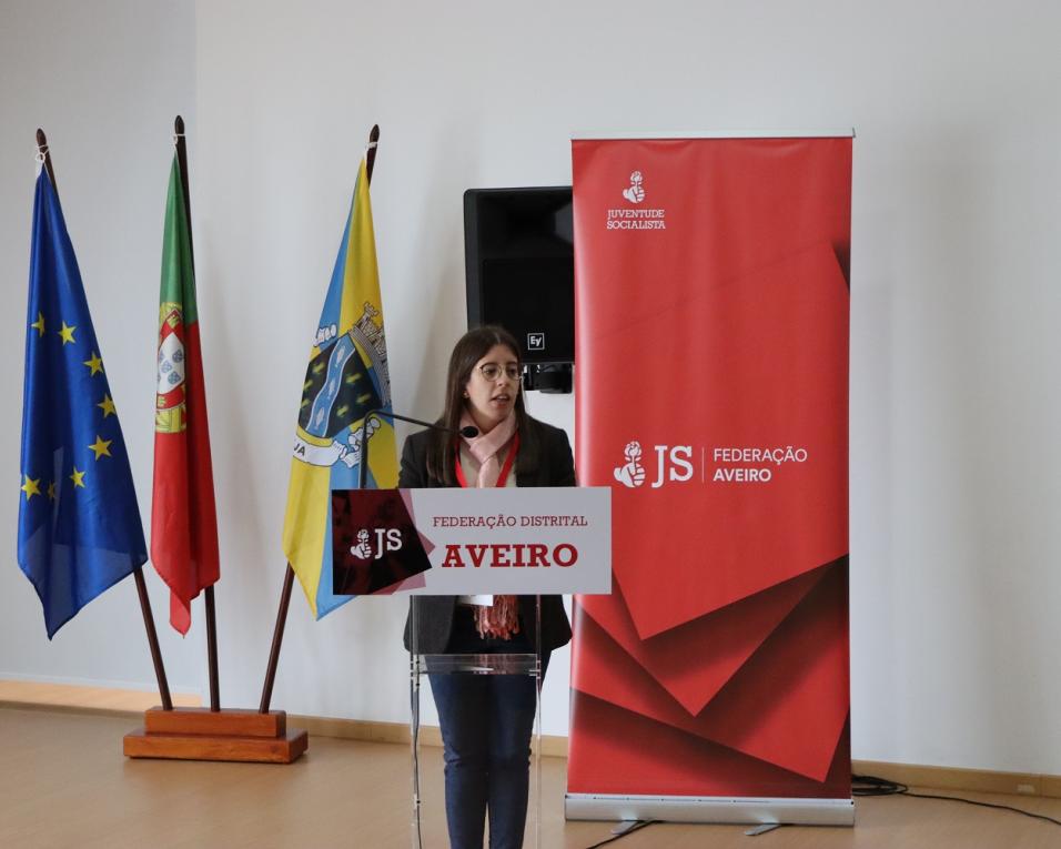 Joana Sá Pereira lidera JS de Aveiro.
