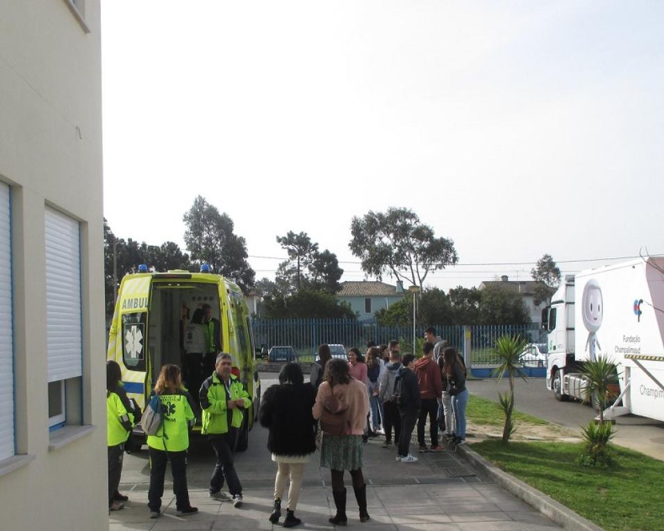 Gafanha da Encarnação: Alunos aprendem nas Jornadas da Saúde.