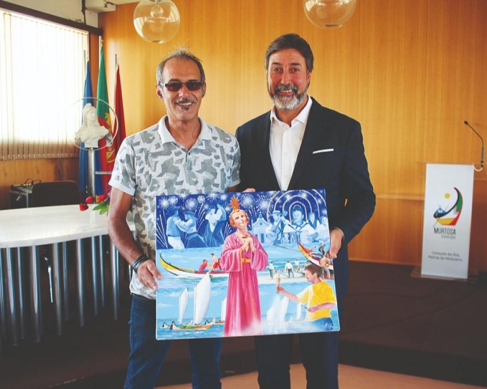 José Oliveira assina cartaz do São Paio da Torreira. José Oliveira assina cartaz do São Paio da Torreira.