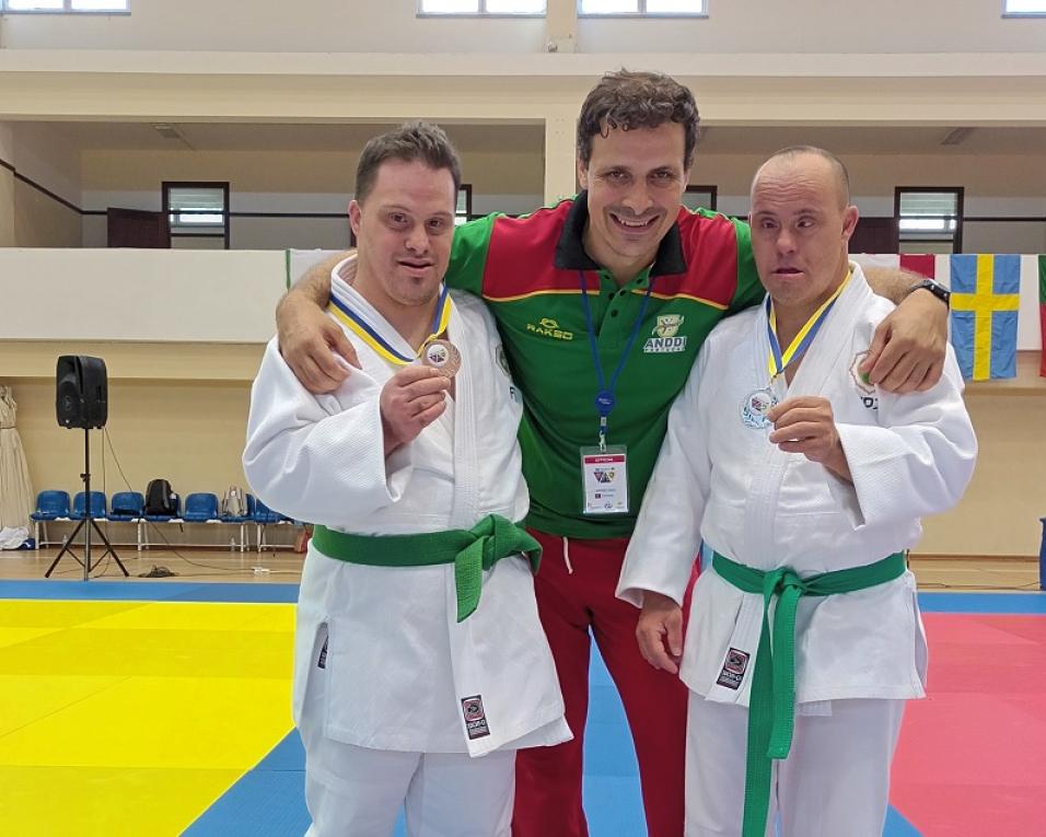 Região de Aveiro com medalhas no Campeonato do Mundo de 'JuDown'.