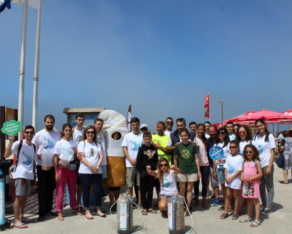 Destacamos que as beatas são o resíduo que mais se encontra nas praias - Carlos Rocha (JF Gafanha da Nazaré).