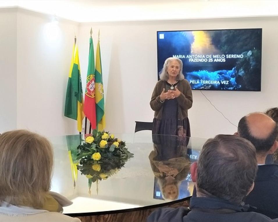 Maria Melo apresenta livro e exibe trabalhos artísticos em Valongo do Vouga.