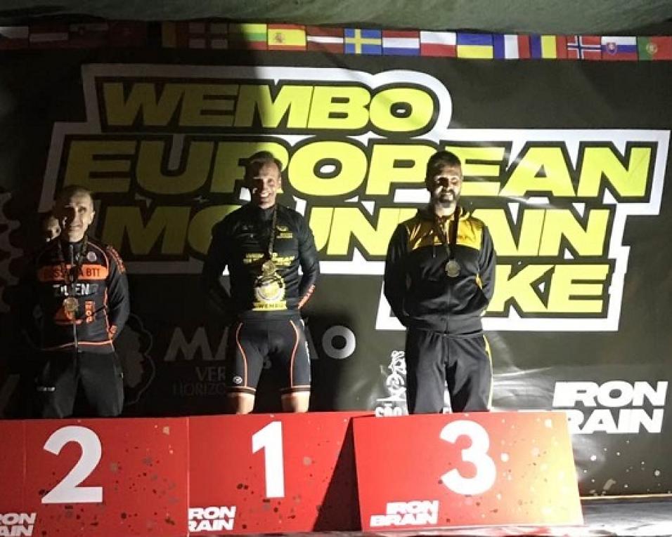 Luís Miguel Sousa vence título Europeu de Resistência wembo 12 horas M50.