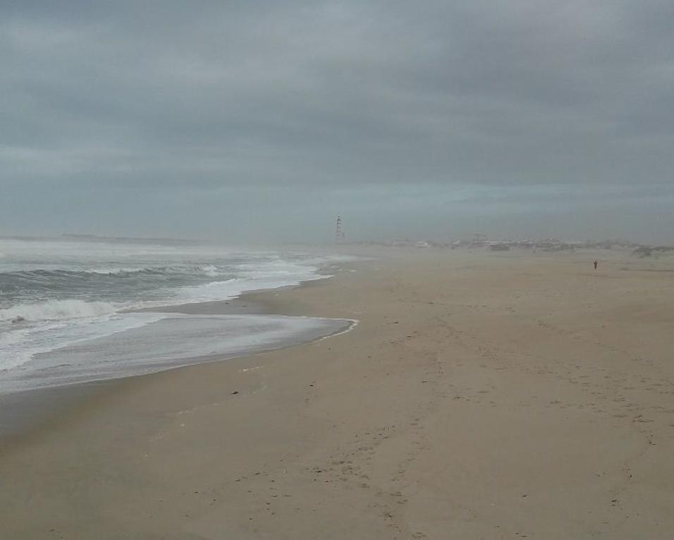 Corpo de mulher encontrado na praia entre a Costa Nova e a Vagueira.