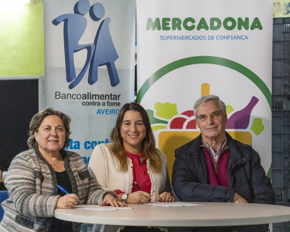 Mercadona tem acordo para ajudar Banco Alimentar Contra a Fome.