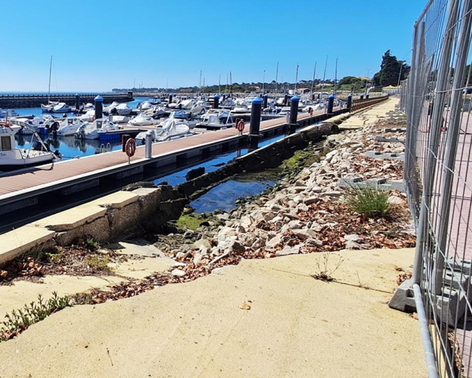 Município da Murtosa tem a concurso a empreitada de Reabilitação do Muro de Contenção Marginal na Frente Urbana da Torreira.