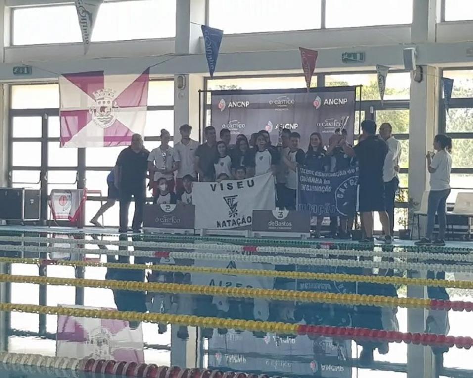 Natação: Galitos em segundo lugar e CAPGE em 3° lugar no Campeonato Regional de Clubes. 