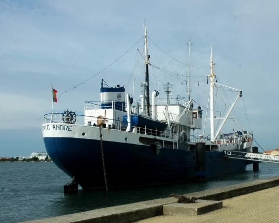 'Novo' Navio Museu Santo André reabre hoje.