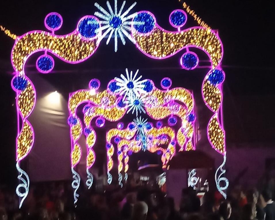 Festa de Nossa Senhora da Encarnação realiza procissão de velas Nossa Senhora de Fátima.  